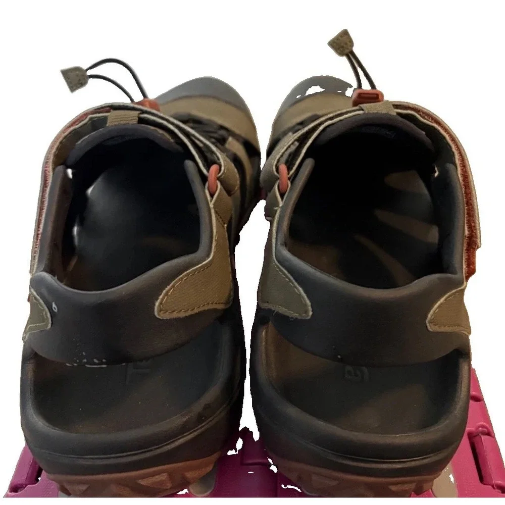 NWOB Teva Flintwood Sandals Olive Green Men's Sz 12 Outdoor Gorpcore